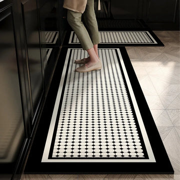Modern Kitchen Carpet Mat Non-slip Rug Home Decoration Geometric Pattern Floor Mat for Kitchen Decor Carpets for Living Room